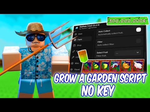 [NEW] Grow a Garden Script | Elephant Ear | Pet Prediction + Auto-Plant | Summer Update | *NO KEY!*