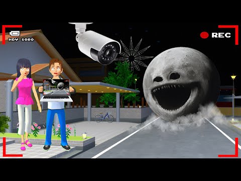 Yuta Mio Panik CCTV Merekam THE MOON WAKES UP Di Depan Rumah 😱