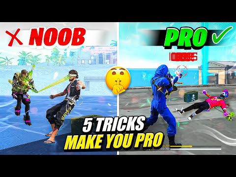 HOW TO BECOME PRO PLAYER IN FREE FIRE 🔥|| TOP 5 PRO TIPS AND TRICKS || FIREEYES GAMING