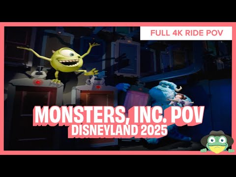 Monsters, Inc. Mike & Sulley to the Rescue! | Full 4K POV, Disney California Adventure Park