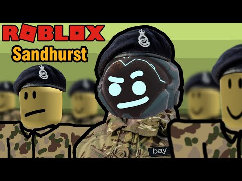 Roblox ฮาๆ:ประสบการณ์ เป็นทหารอังกฤษ:Sandhurst:Roblox สนุกๆ