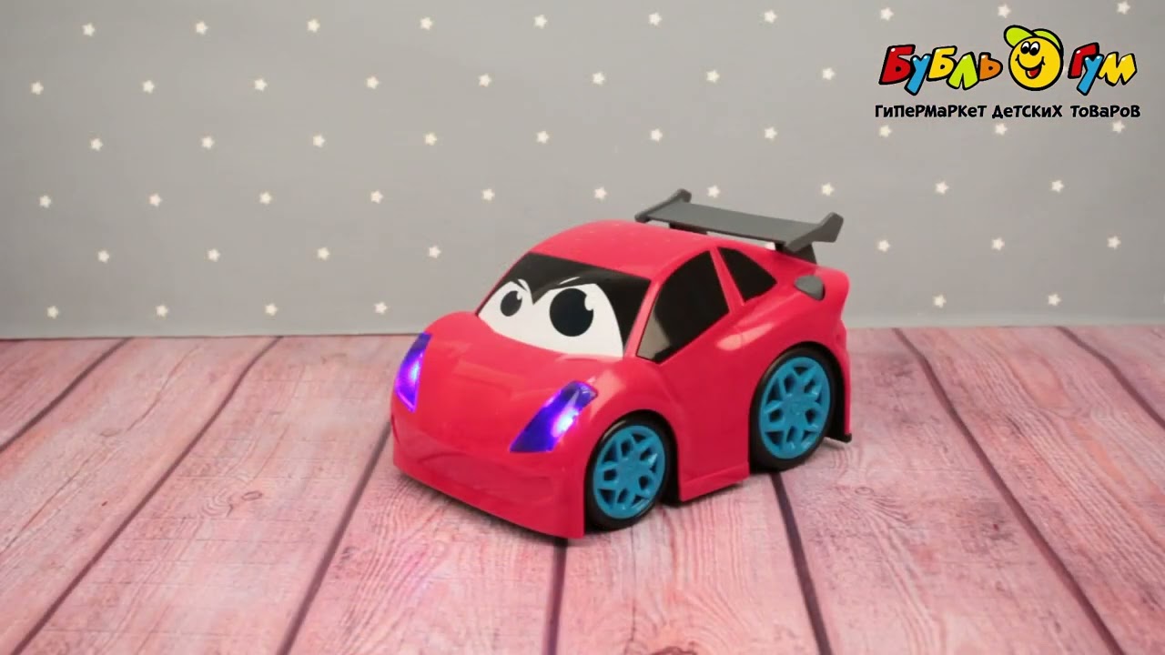 Машина Lanson Toys световые звуковые эффекты красная - видео