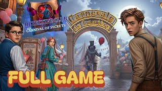 Detective Club 3 Carnival of Secrets Full Walkthrough