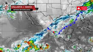 POTENCIAL DE LLUVIAS LIGERAS AL PASO DE NUBES DENSAS EN PUERTO VALLARTA Y BAHIA DE BANDERAS.