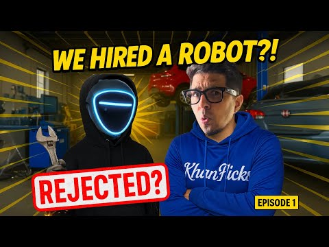 Can G1 Actually Fix Cars? Mechanic Shop Test! | Robot For Hire