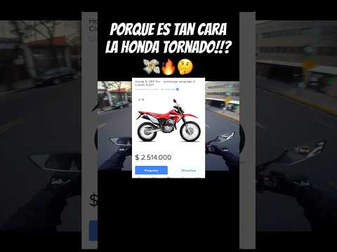 Linda, básica pero muy cara, opiniones?🧐💸#hondatornado #xr250 #motovlogs