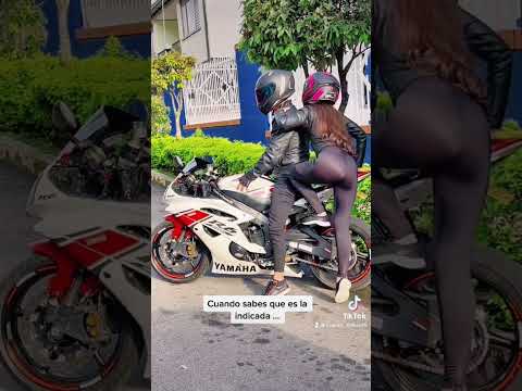 Así se debe subir en una Yamaha R6