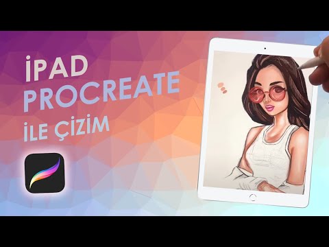 İpad Procreate İle Çizim Yaptım.