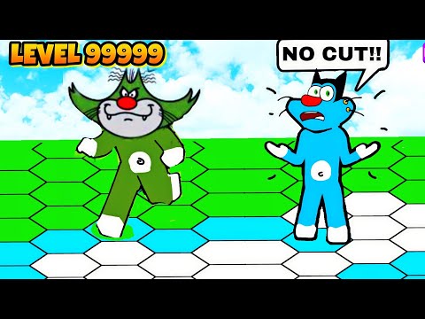 Jack Cut The Oggy Line In Paper Simulator In Roblox!