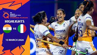 FIH Hockey World Cup 2026 Qualifier, Hyderabad, India - Match 16: India vs Italy