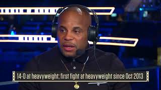 Daniel Cormier UFC 226 Post Fight with Ariel and the Bad Guy