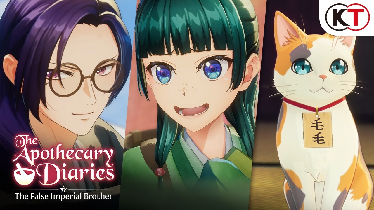 Tráiler de Koei Tecmo Anuncia Fecha de Lanzamiento y Tráiler de The Apothecary Diaries: The False Imperial Brother