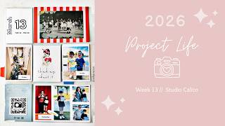 2026 Project Life //  Week 13