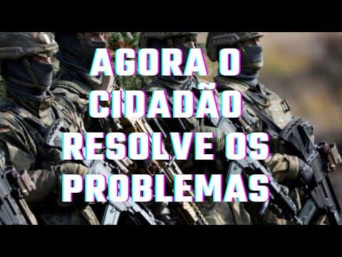ALEMANHA REAGE: CIDADAOS ALEMAES PATRULHAM  NA CIDADE CONTRA GANGUES