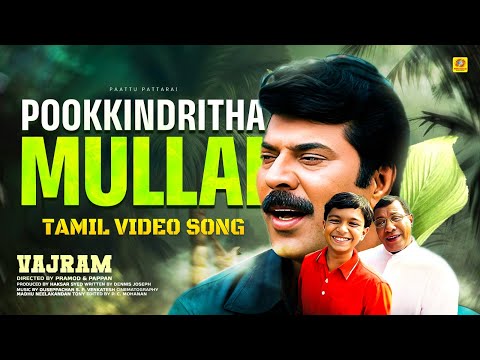 Pookkindritha Mullai (Tamil) Video Song | Vajram Tamil Dubbed Movie | Mammootty | Master Mithun