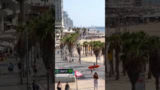 Tel Aviv Summer Vibes. Beach Promenade. Israel 2025