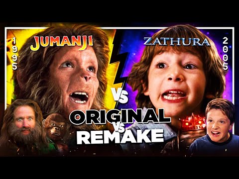 JUMANJI vs. ZATHURA (Original Vs. Remake) ft. @Nostalfan. | #ControlZ