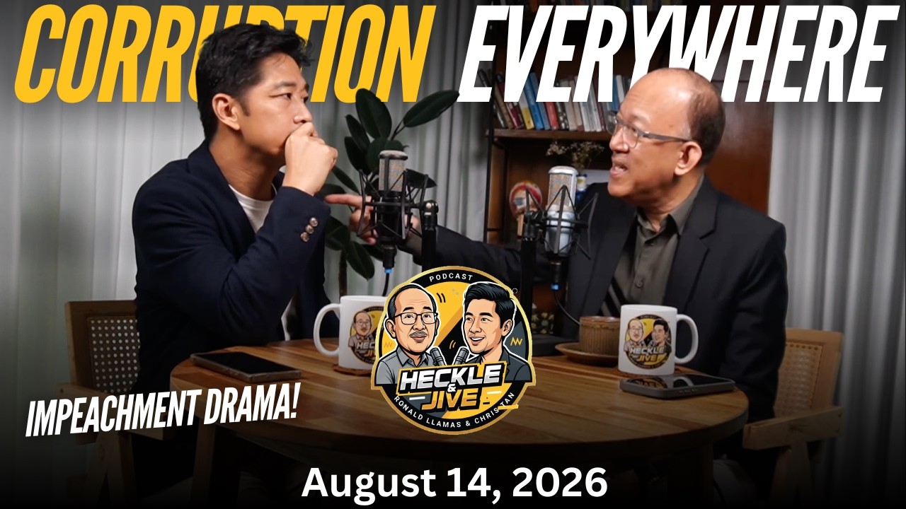 Corruption Everywhere? Garbage, Flood Control & the Senate Impeachment Circus | Heckle & Jive Ep. 25