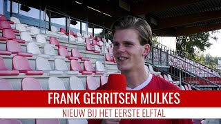 Screenshot van video Kennismaken met Frank Gerritsen Mulkes: "Goed om weer terug te zijn bij Excelsior'31"