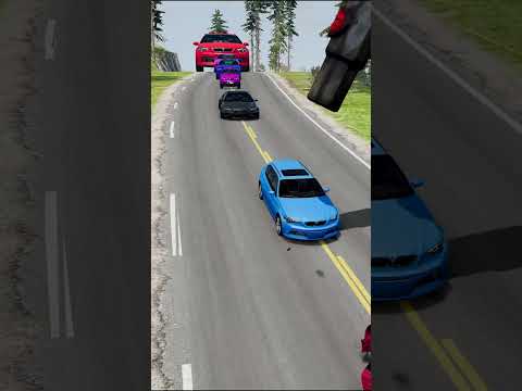 Colorful Small To Giant Cars vs Hammer #294