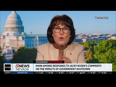 YouTube video thumbnail: Congressman Mark Amodei Comments on Shutdown Impacts