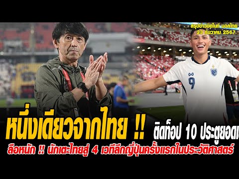 ข่าวมิดไนท์ เที่ยงคืน ฟุตบอลไทย หนึ่งเดียวจากไทย !! ติดท็อป 10 ประตูยอดเยี่ยม AFFCup รอบแบ่งกลุ่ม