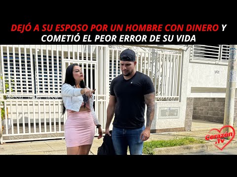 Dejó a su esposo por un hombre con dinero y cometió el peor error de su vida