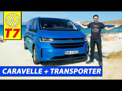 Microbus test: How the all-new VW T7 Caravelle & Transporter differ from Multivan and ID Buzz