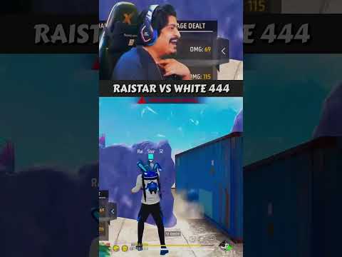 #freefire raistar vs whit 444