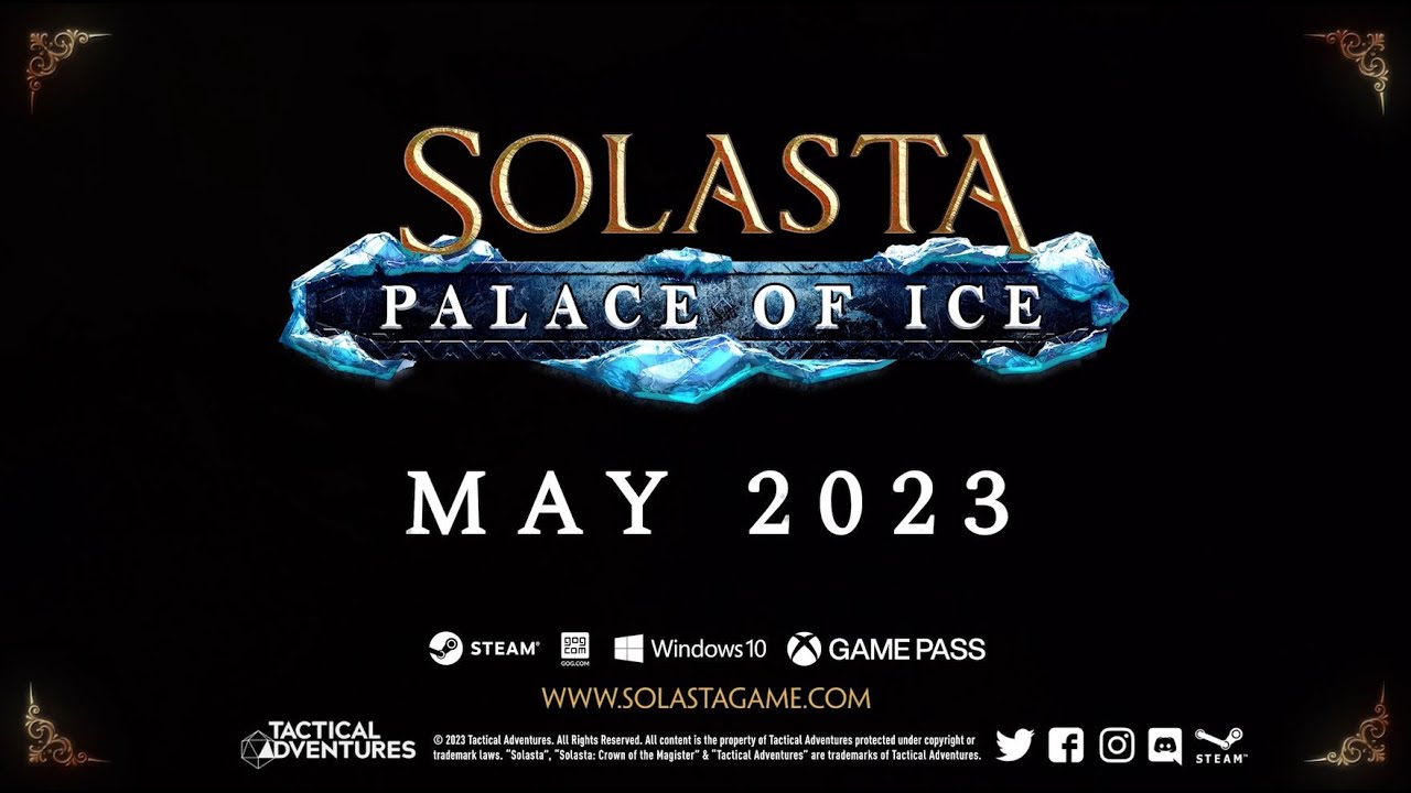 Solasta: Crown of the Magister - Palace of Ice trailer thumbnail