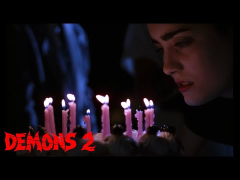 Demons 2 Clip - Happy Birthday Sally