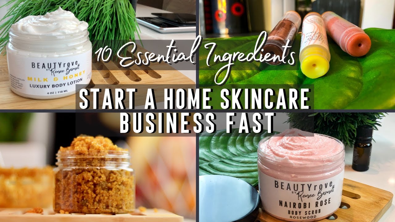 How to Start a Natural Skin Care Business 2024