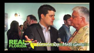 Rep Matt Gaetz - Real Florida Magazine interview with Florida Representative Matt Gaetz