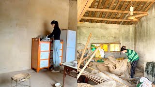 Unemployed girl goes to the countryside to clean and renovate her father's old house