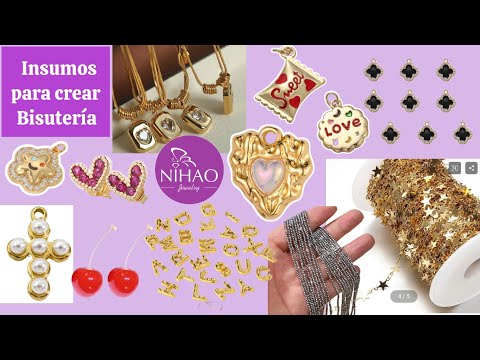 Crea tus Accesorios con Abalorios de Acero inoxidable● @nihaojewelry_us #nihaojewelry