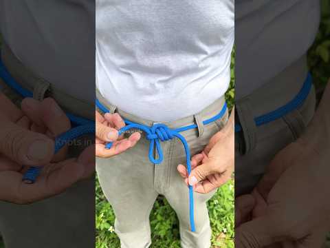 Ideas of using rope knot for Belt.