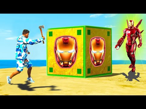 Opening BIGGEST IRONMAN " MARK-85 " LUCKY BOX in GTA5 | GTA5 GAMEPLAY