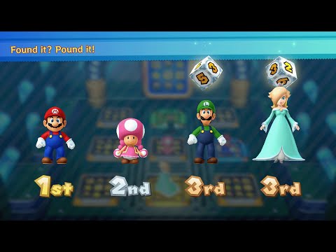 Mario Party 10 - Mario vs Luigi vs Toadette vs Rosalina - Chaos Castle