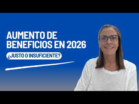El ajuste por costo de vida del Seguro Social para 2026 no se ve bien