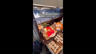 McDonald’s on a Private Jet