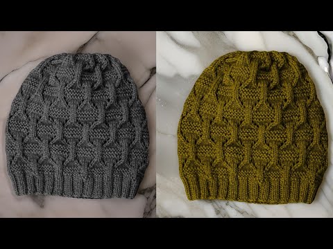 Lace hat knitting pattern for beginners | Ladies gents cap knitting design pattern idea.