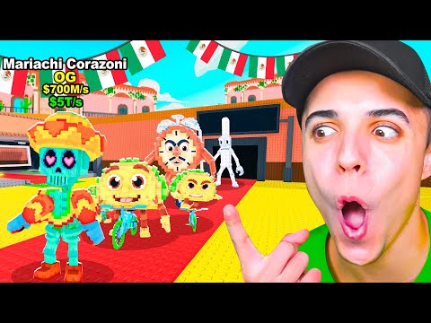Robé TODOS los BRAINROT *MEXICANOS* en Steal a Brainrot🇲🇽