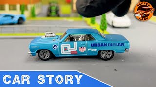 Hot Wheels vs Matchbox Relaxing Races & Diecast Showcase | 1:64 Diorama City for Collectors
