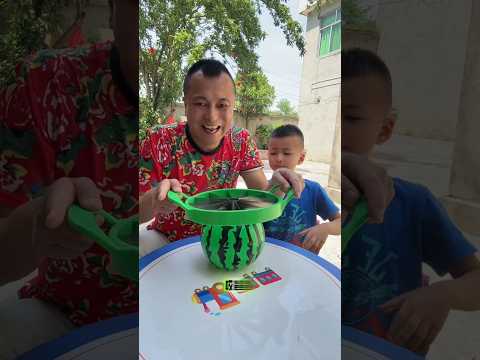 ๐Real Watermelon Challenge~mini woodtoy-wood working art skill wood / hand crafts / #shorts