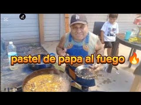 pastel de papa al disco mí receta 😋