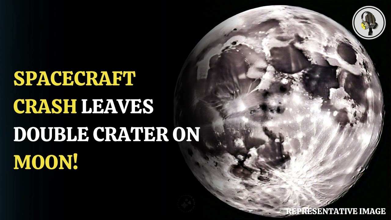 Mystery Spacecraft Crash Leaves Double Crater on Moon | WION Podcast