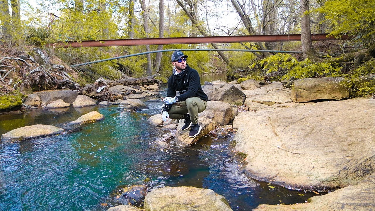 Found Urban Creek FULL of Fish! (Micro) - Jiggin With Jordan
