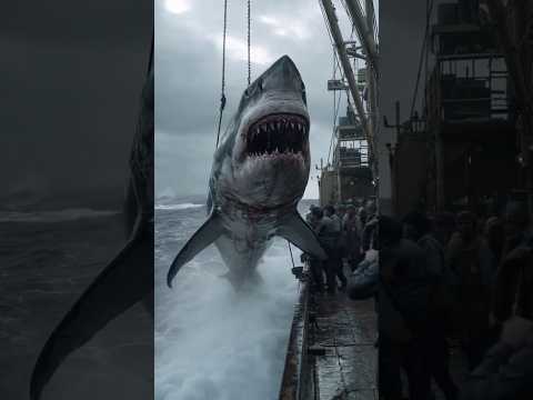 Fishermen Catch 60-Foot Shark In The Atlantic Ocean