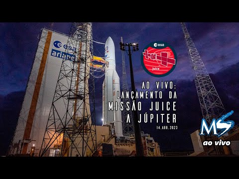 AO VIVO: Lançamento da missão europeia JUICE a Júpiter