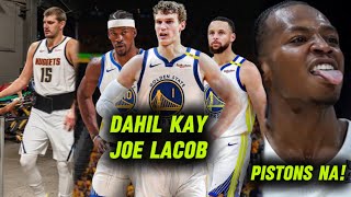 Dapat malaman ng Warriors fans to! Si Joe Lacob pala! Olivary Pistons na. Jokic landslide votes din